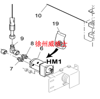 摊铺机熨平板夯锤马达零件号9629301000 摊铺机熨平板夯锤马达零件号9629301000